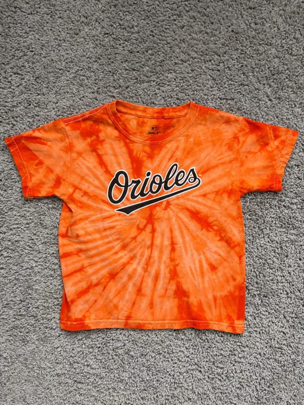 Kid’s Baltimore Orioles Tie-Dye T-Shirt - Small